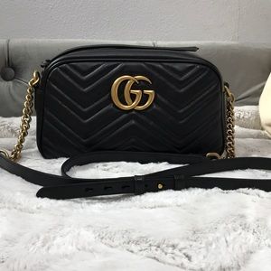 GG Marmont Small Matelassé Shoulder Bag (NEW)